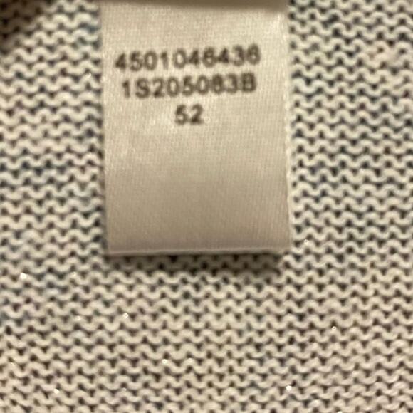 Chico’s Open Front Cardigan Women’s Size 4 XS Lightweight Shimmer 3/4 Sleeves - Picture 9 of 9